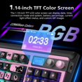 thumbnail image 2 of Teclado mecánico inalámbrico FOPATO H98 RGB de 96 teclas, 2 of 8