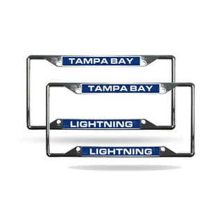 Rico Industries NHL Tampa Bay Lightning 2021 Stanley Cup Champions Metal License Plate Tag