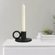 thumbnail image 3 of Candelabro cónico, candelabro votivo, soporte para decoración de mesa de fiesta Negro, 3 of 9