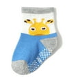 thumbnail image 6 of Fraobbg 12 Pack Baby Boys Non Slip Skid Crew Socks Toddlers Infant Cotton Grips Ankle Socks, 6 of 9