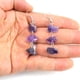 thumbnail image 3 of Pendientes de cristal Qarigey para mujer blanco, 3 of 6