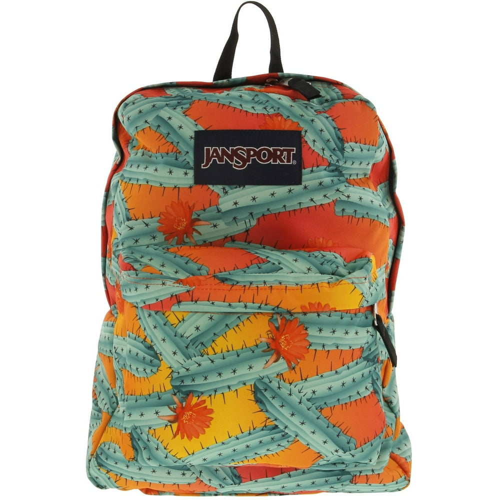 JanSport Jansport Superbreak Fabric Backpack Cactus Flowers
