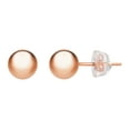 thumbnail image 4 of 14K Gold Ball Stud Earrings - Assorted Sizes, Sets and Type of Clasp - Available in 3-Pair, 1-Pair and Singles, 4 of 4