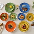 thumbnail image 2 of Dorothy 18 Piece Stoneware Dinnerware Set, Rainbow Series, Service for 6, 2 of 8