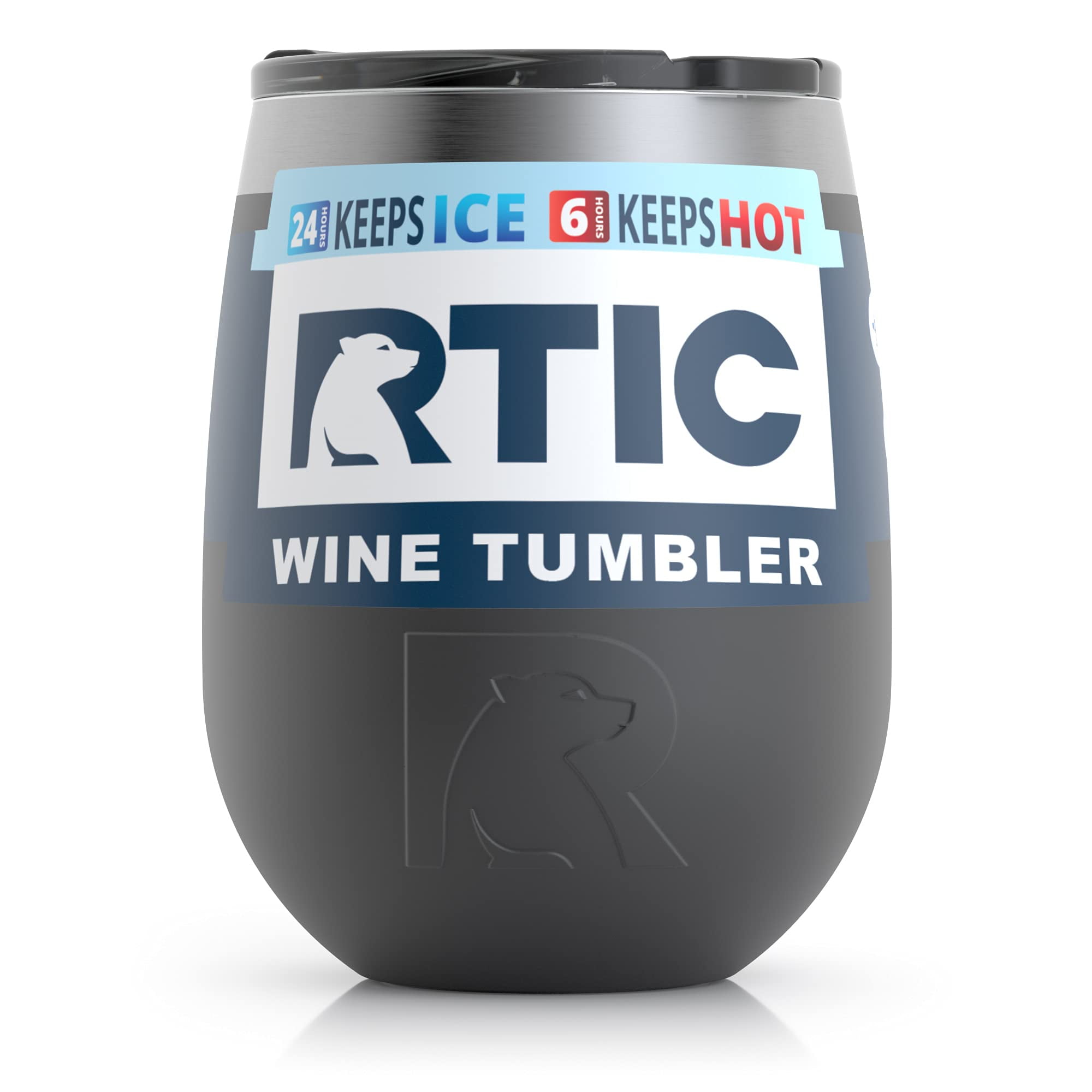 Custom Engraved 10oz RTIC Wine Tumbler Vacuum Sealed Tumbler -  in 2023