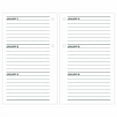thumbnail image 4 of Desk Calendar Refill, 3.5 x 6, White Sheets, 12-Month (Jan to Dec): 2026 | Bundle of 10, 4 of 4