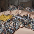 thumbnail image 2 of Cover Queen Size Set Boho Floral Pattern Duvet Cover Queen for Queen Size Bed, 2 of 6