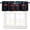 Stadiumhoe4955, variant on Valance for Windows Polyester Semi Sheer Valances for Living Room Bathroom Bedroom, Japan Style Pink Cherry Blossoms and Wave Clouds Kitchen Window Valance Rod Pocket Valance Curtains 54x18 Inches