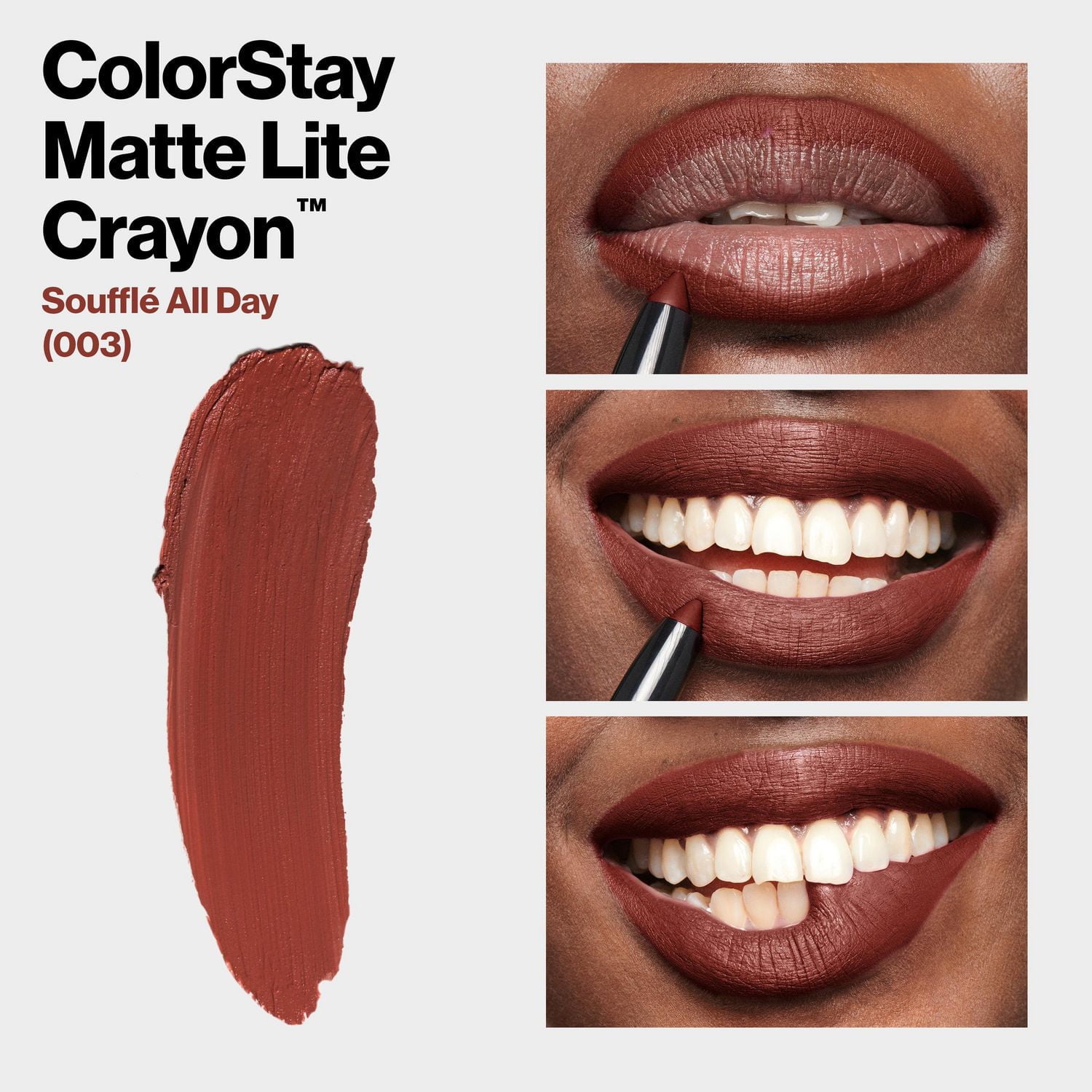 Rouge à lèvres léger Revlon ColorStay Matte Lite Crayon 0,049 une fois