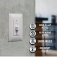 thumbnail image 4 of WALLPLATE TOGGLE COVR 1G (Pack of 1), 4 of 6
