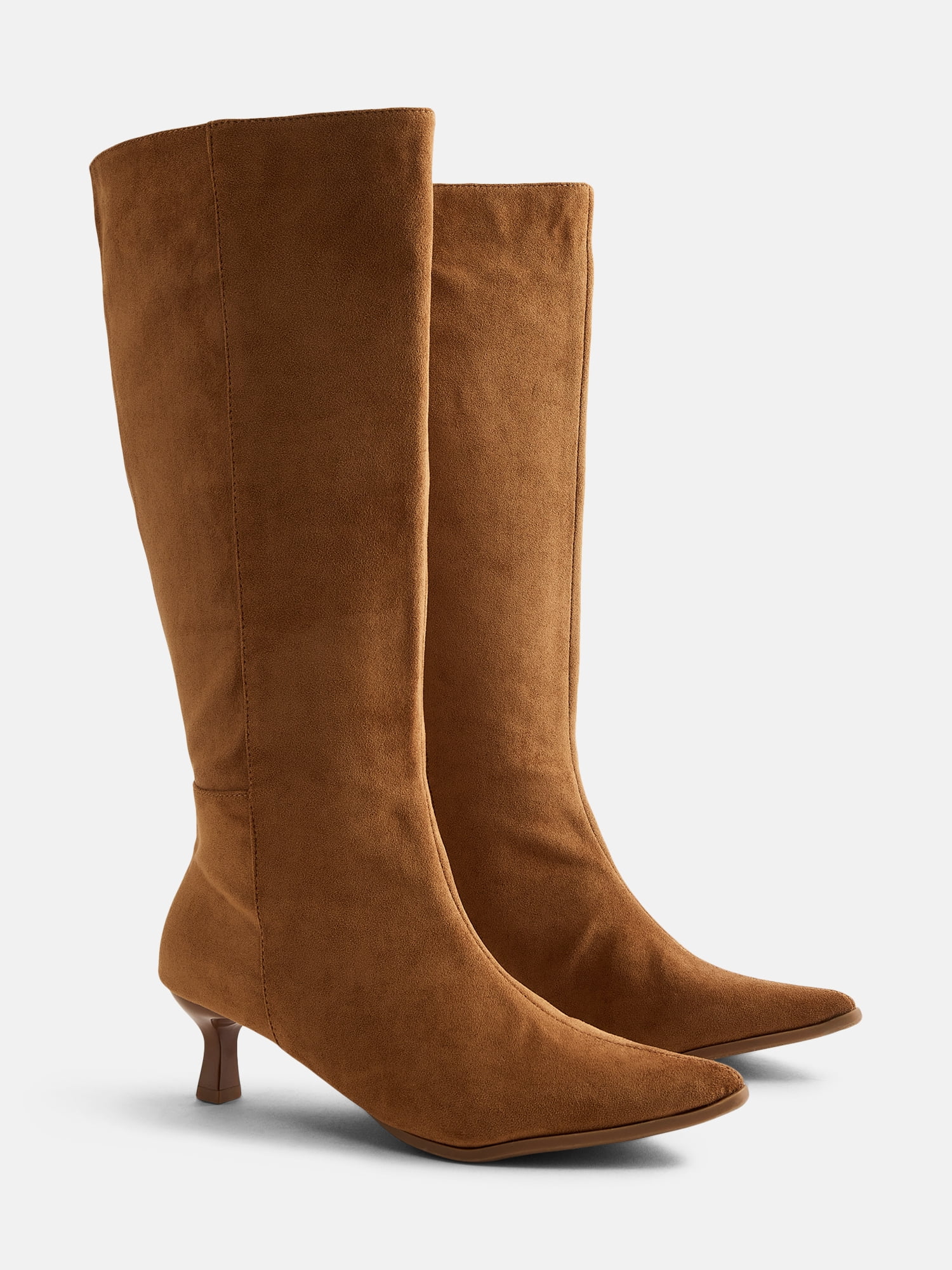 No Boundaries Women’s Kitten Heel Tall Boots