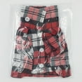 thumbnail image 6 of Pet Dog Plaid Shirt Dog Clothes Puppy Shirt For Small Medium Dogs Cat, 6 of 7