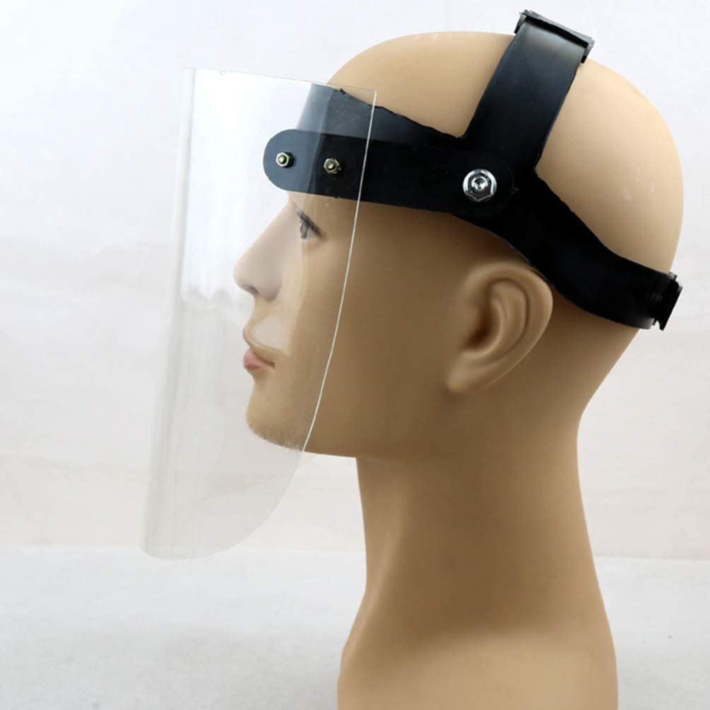 Écran Facial de Sécurité Écran Facial Complet Visière Protection Faciale Transparente Casque Protecteur