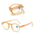 thumbnail image 4 of 3 Pairs Folding Reading Glasses Blue Light Blocking Pocket Readers With Box, 4 of 5
