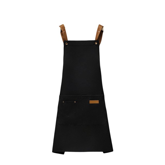 CSChome Tablier de Chef Ajustable Imperméable Tablier de Cuisine – Grande Couverture en Toile de Protection avec Poches