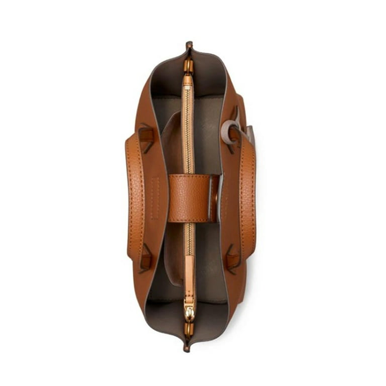 Tory Burch Perry Small Triple Compartment Leather Tote Bag