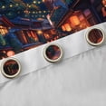 thumbnail image 4 of Feelyou Ancient Japanese House Black Out Curtains, Dreamy Streetscape Curtains Pack of 2 (42x63 Each), Retro Tokyo Theme Bedroom Curtains, Blackout Curtains Home Decor, 4 of 6