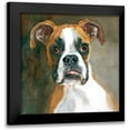 thumbnail image 1 of Fagan, Edie 12x12 Black Modern Framed Museum Art Print Titled - Bella Boxer, 1 of 5