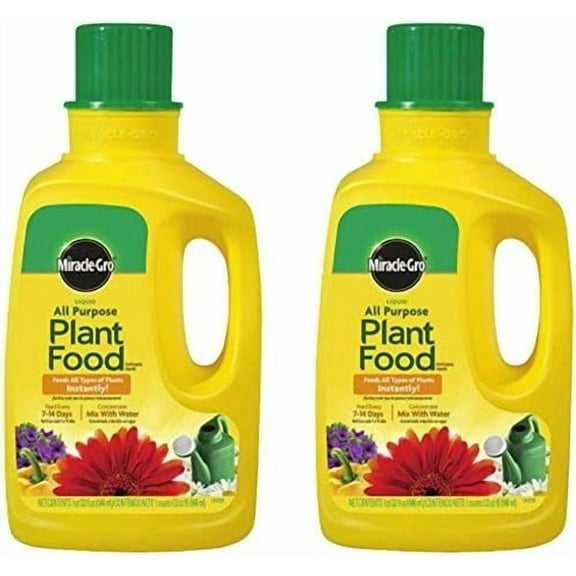 Liquid All Purpose Plant Food Concentrate, 12-4-8, 32-Ounce Bottle (2-Pack (32 Oz))