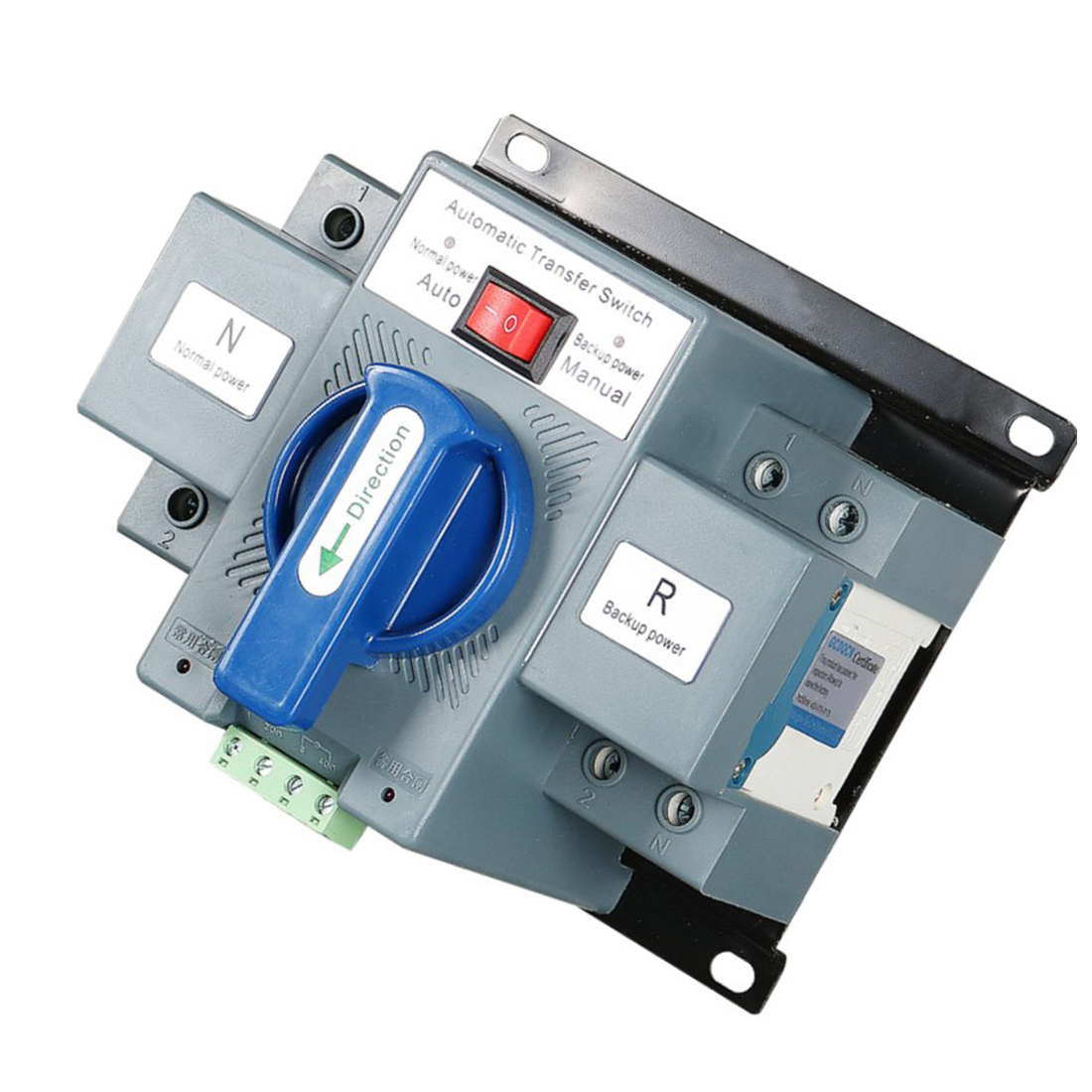 2P 63A 230V MCB Type Dual Power Automatic Transfer Switch ATS Rated Voltage 230V Rated Frequency 50/60Hz,1 x Automatic Transfer Switch,as shown