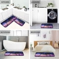 thumbnail image 4 of GZHJMY Sunset Sea Anti Fatigue Mats for Kitchen Floor,Set of 2 Non Skid Washable Waterproof Anti Kitchen Floor Mats for Kitchen Office Laundry Room Bathroom (19"x27"+19"x47"), 4 of 7
