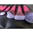 thumbnail image 3 of 15 Brochas de Maquillaje Profesional Malubero Negro con Rosa, 3 of 3