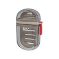 thumbnail image 1 of Caja de jabón contenedor de jabón compacto con tapa sellada jabonera portátil estuche de jabón de viaje para gimnasio al aire libre cocina Camping Negro transparente, 1 of 9