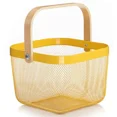 thumbnail image 1 of Wrought Iron Snacks Portable Basket Kitchen Vegetable Fruit Net Basket Nordic Storage Storage Picnic Basket, 1 of 5