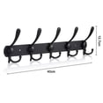 thumbnail image 3 of Coat Rack Wall Mount Long 5 Coat Hooks, 3 of 3