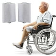 thumbnail image 3 of 1 Pair Lateral Support Cushions for Wheelchair Side Guards, Wheelchair Side Pads for Larger Sized People Unable to Sit Upright in Wheelchairs, 3 of 7