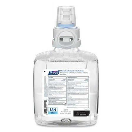 1200 ml CS8 Advanced Refreshing Foam Hand Sanitizer, Clear