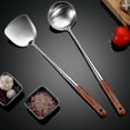 thumbnail image 4 of Wok Spatula And Ladle,skimmer Ladle Tool Set,17inches Spatula For Wok, 4 of 4