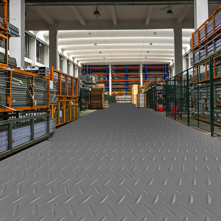  Garage Floor Mat 2.5mm Oxford PVC Rubber Flooring Mats