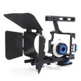 thumbnail image 4 of Camera Cage, With Wire Clip DSLR Camera Cage Comfortable Adjustable Matte Box  For GH4 For A7S A7 A7R A7RII A7SII, 4 of 8