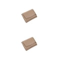 thumbnail image 1 of Qarigey Cartera de cuero para mujer, monedero plegable, tarjetero, billetera Caqui 2Conjunto, 1 of 6