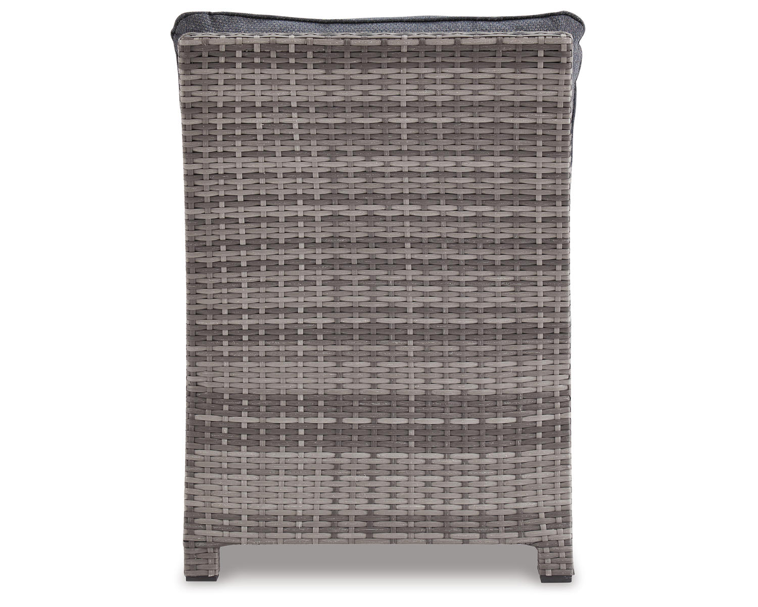 Signature Design by Ashley Salem Beach Outdoor Resin Wicker Armless Chair, Gray - image 3 of 6