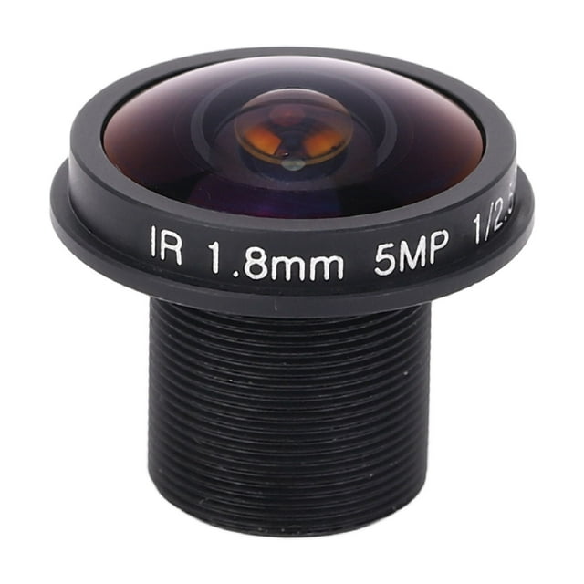 Lente de de 1,8 mm, Panorámico Profesional 5MP HD M12 Lente de Gran Angular de Hilo para Cámara de Vigilancia