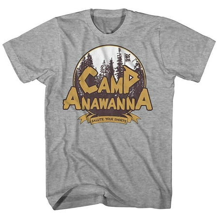 Camp Anawanna Logo Nickelodeon Salute Your Shorts Comedy TV Series Adult Mens T-shirt Graphic Tee