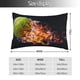 thumbnail image 2 of Fotbe Tennis Ball In Fire1 Funda de Almohada Decorativa Estilo Occidental, Lujo en Algodón, Fundas para Almohadas King, Cojín Estampado para Decoración del Hogar-16"x24", 2 of 6