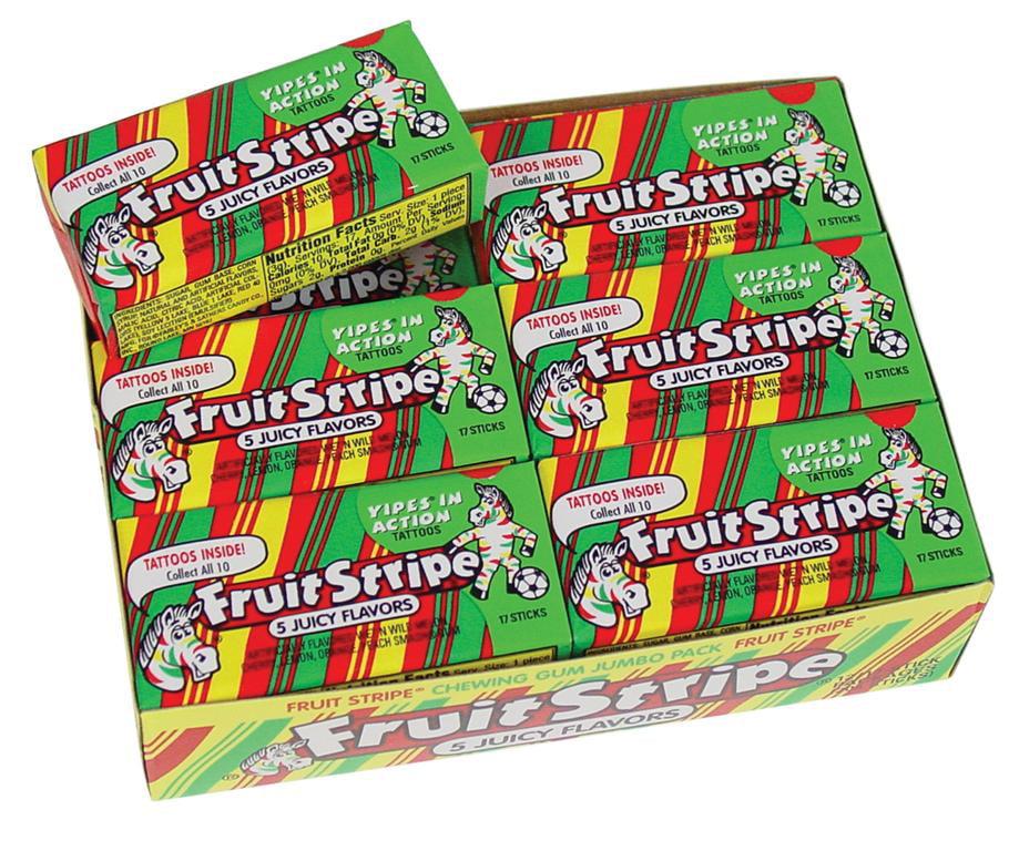 Fruit Stripe Gum  RainbowLand Candy Co