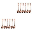 thumbnail image 3 of Cucharadita de acero inoxidable Advancent 6 uds tenedor juego de cubiertos de viaje, 3 of 6