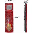 thumbnail image 2 of 2pcs 12v Truck Trailer Tail Light 19 Led Waterproof Brake Light Reverse Turn Signals Taillights License Lights For Camper Trailer Van Snowmobile G, 2 of 5