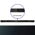 thumbnail image 5 of Sensor Bar for Wii, Wireless Wii Sensor Bar, Wireless Infrared Ray Remote Sensor Bar, Replacement Wii U Signal Receiver Motion Sensor Bar, Black, 5 of 7