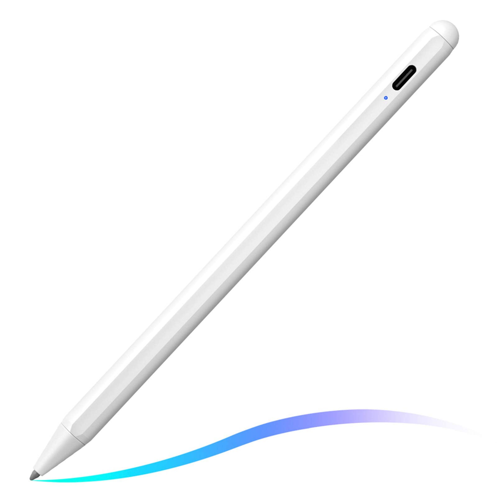 11/12.9 Inch 2018 2019 2020 2021 iPad Mini 5th Gen iPad Air 3rd 4th Gen Apple M1 iPad Pro Stylus Pen for iPad with Palm Rejection Ivory White iPad 7th/8th Gen Active Pencil Compatible with 
