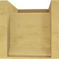thumbnail image 4 of 12"W x 12"D x 12"H Wide Sheridan Rough Cedar Woodgrain TimberThane Corbel, Primed Tan, 4 of 6