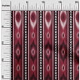 thumbnail image 1 of oneOone Cotton Flex Fabric Stripe & Geometric Ikat Printed Craft Fabric BTY 40 Inch Wide, 1 of 4