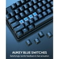 thumbnail image 4 of KM-G16 Mechanical Keyboard, RGB 104 Keys Gaming Keyboard with Blue Switches, 4 of 5