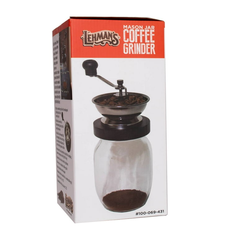 Lehman s Own Mason Jar Coffee Grinder