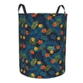 thumbnail image 2 of Balery Hawaiian Style Round Laundry Basket with Handles Waterproof Freestanding Laundry Hamper for Clothes Toys in the Dorm and Family-Small, 2 of 8