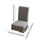 thumbnail image 3 of Funda elástica para silla de comedor, semicircular, para el hogar, con respaldo y cojín universal., 3 of 6